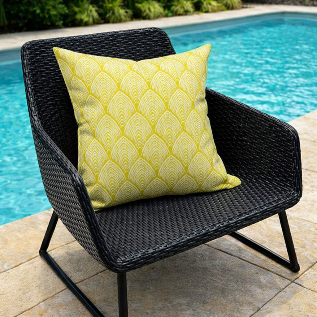 Housse de coussin Extérieur - Ioga Lemon