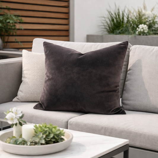 Housse de coussin velours extérieur - Palermo Gargouille