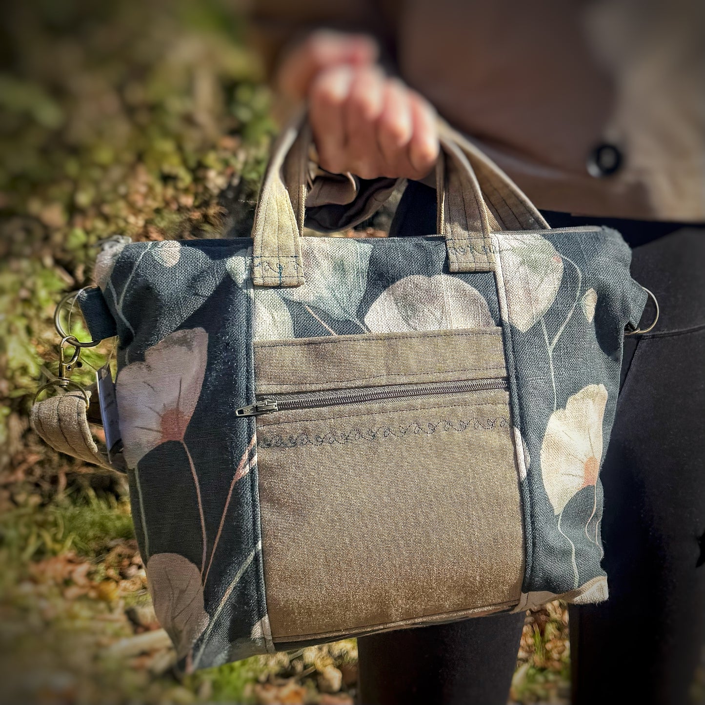 Sac à main bandoulière Fleurs Naturelles