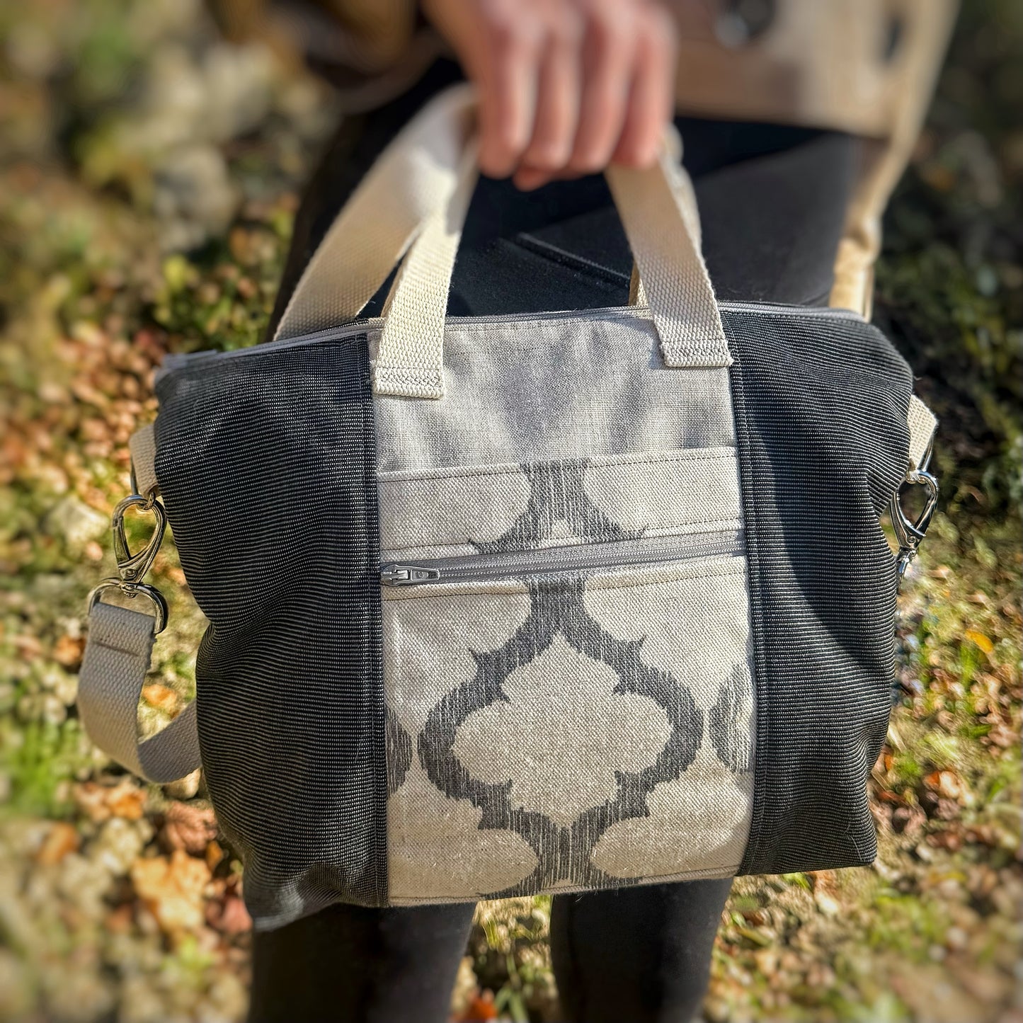 Sac à main bandoulière - Lin Baroque