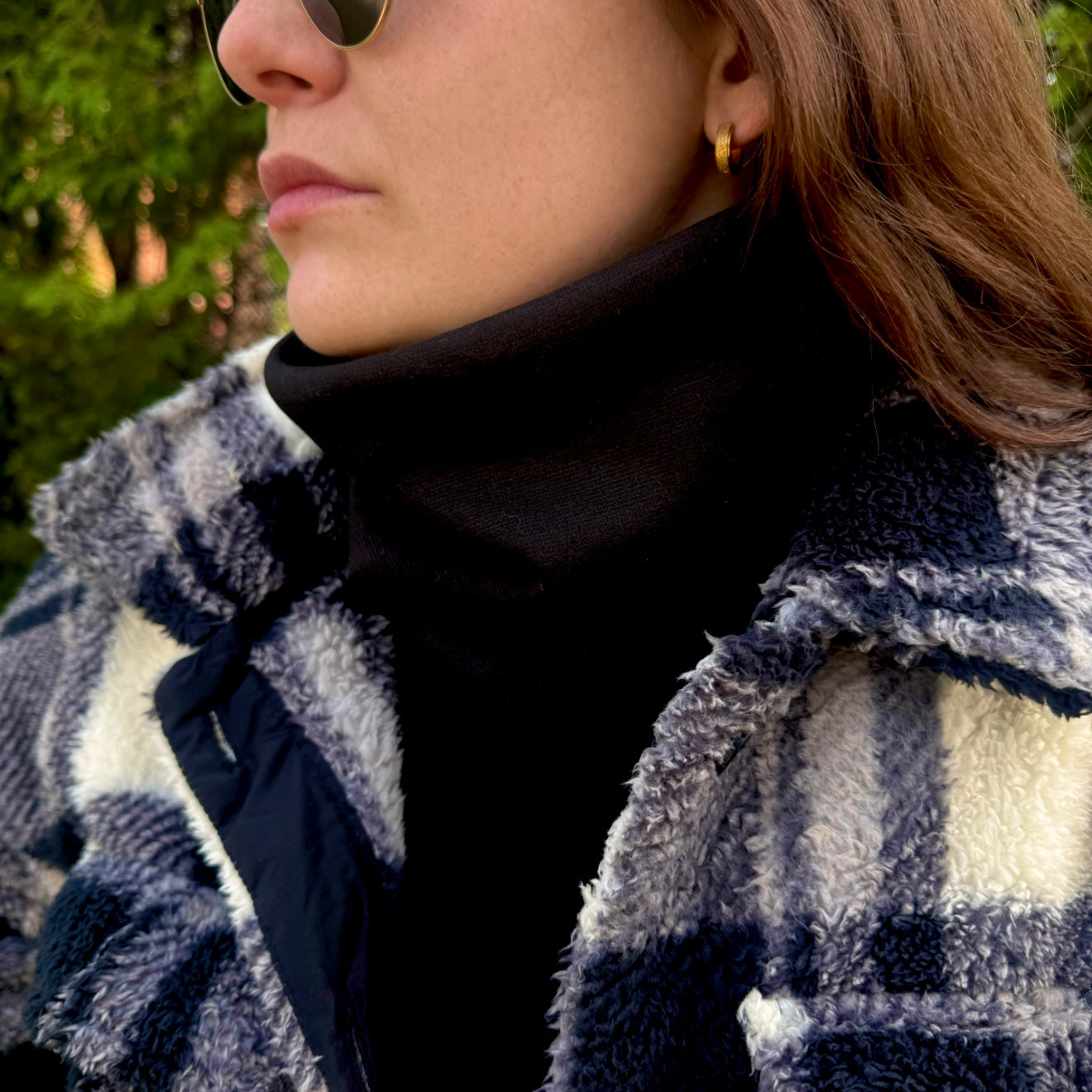 Cache-cou Polar - Noir Classic