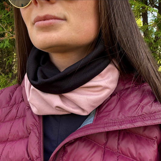 Cache-cou 4 en 1 - Quartz Rose