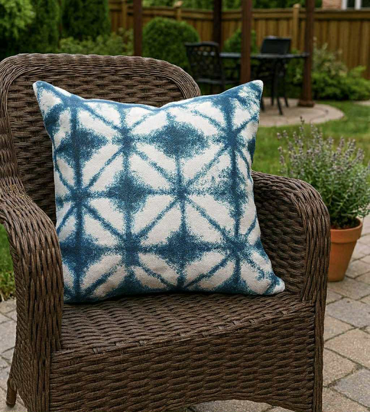 Housse de coussin Extérieur - Sunbrella Midori Bermuda