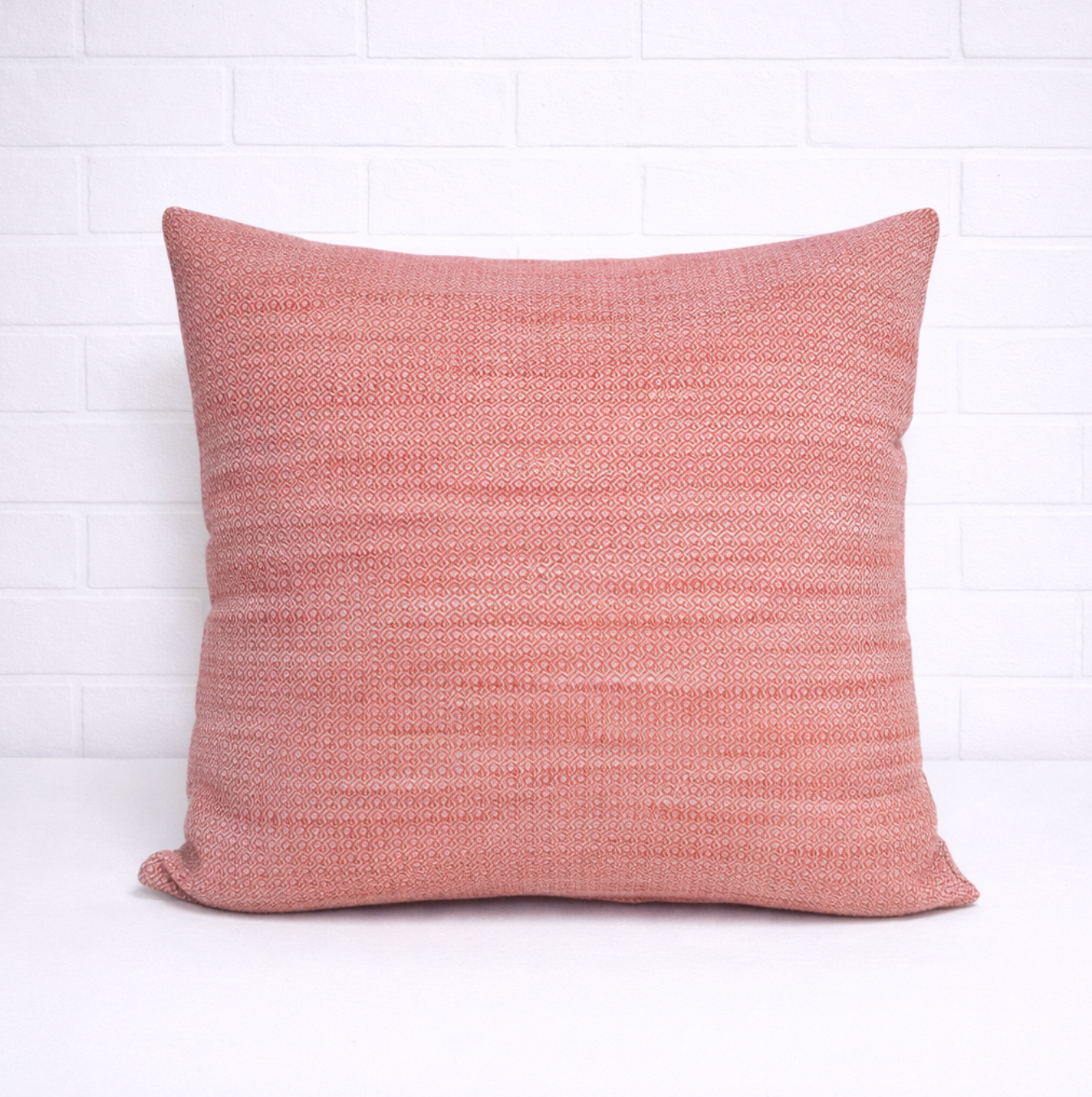 Housse de coussin - Linen Sunset + Canvas naturel